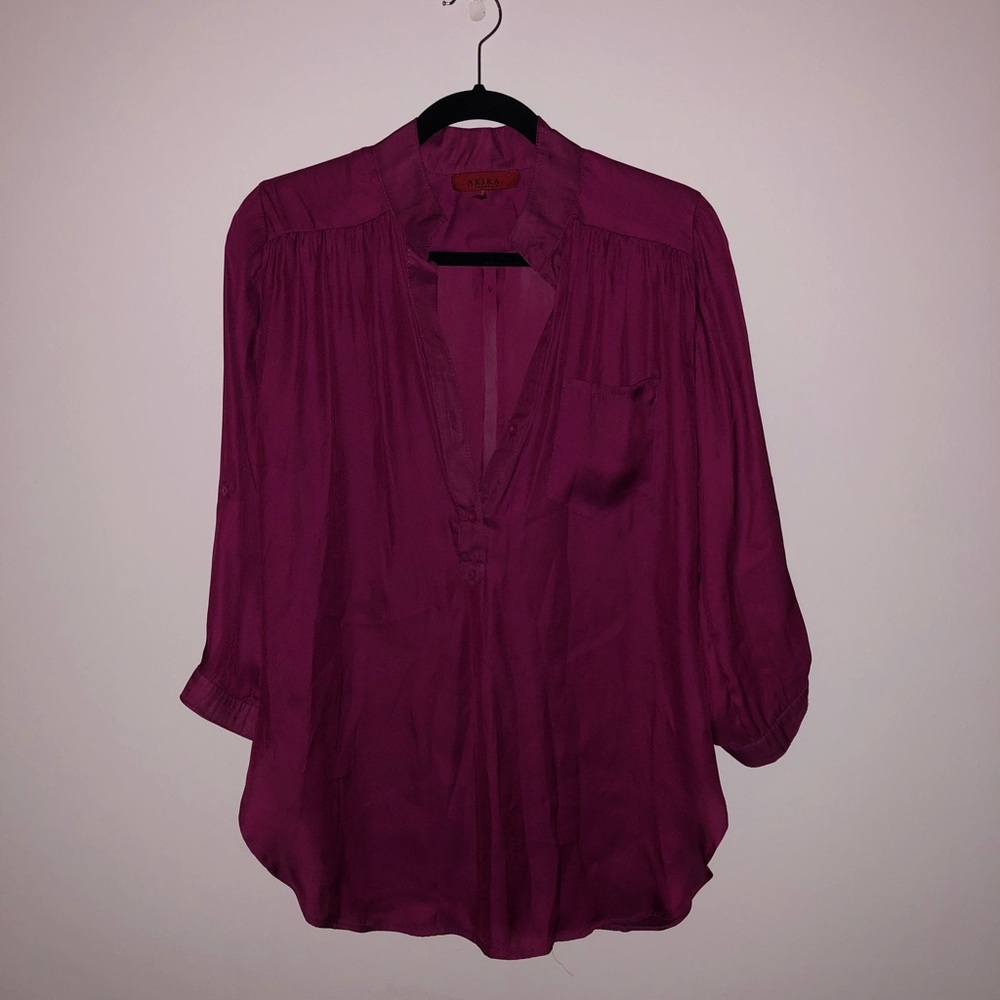 Gorgeous silk-like shirt
